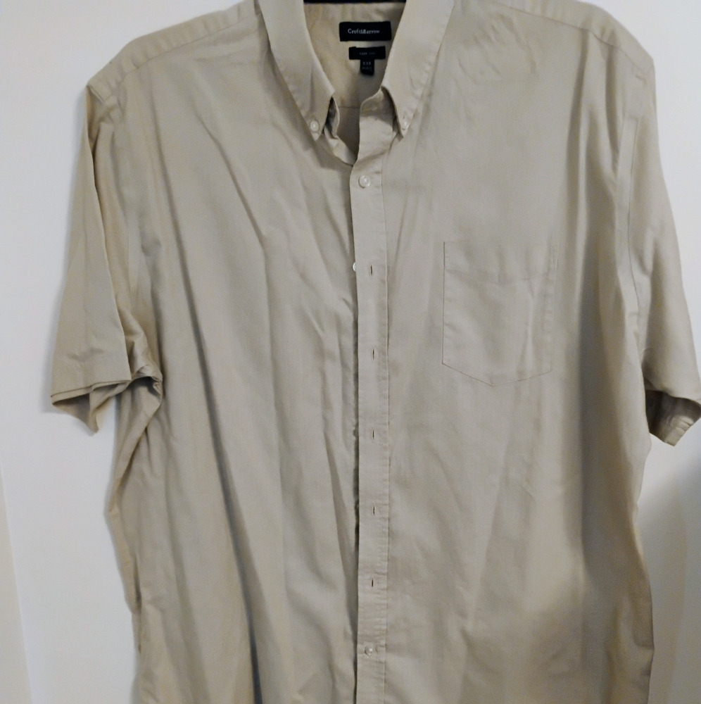 SHORT SLEEVE BUTTON UP